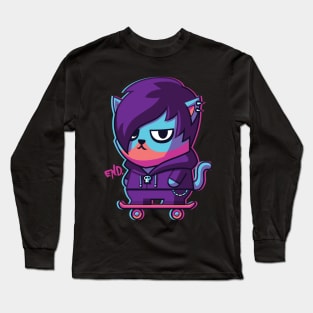 CatSoki EmoCat Long Sleeve T-Shirt